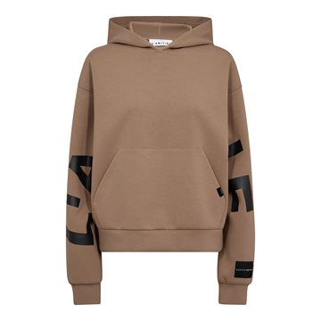 Haute L' Amitié - Maxi Split Hoodie - Walnut